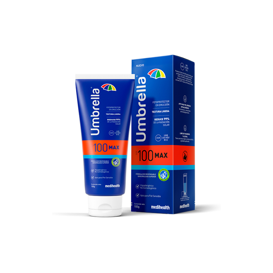Imagen de Protector solar umbrella max emulsión fps 100 100 g