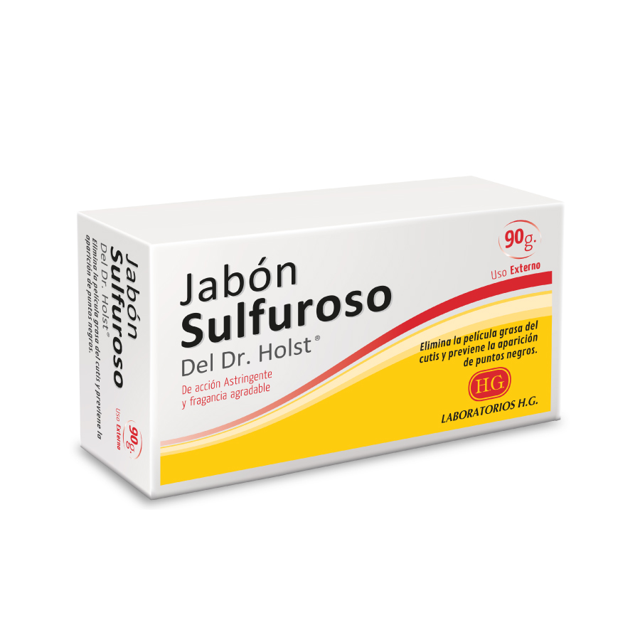 Imagen de Jabón en barra holst sulfuroso 10% 90 g
