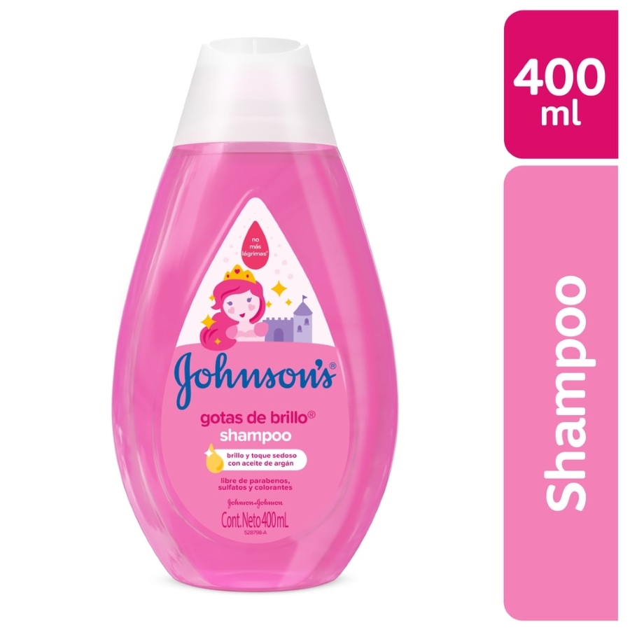 Imagen de Shampoo johnson&johnson gotas de brillo 400 ml