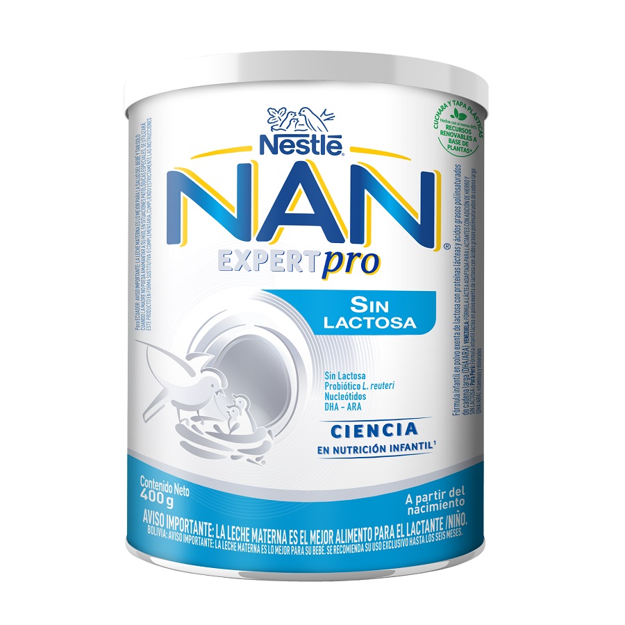Imagen de Nan expert pro sin lactosa 400 gr