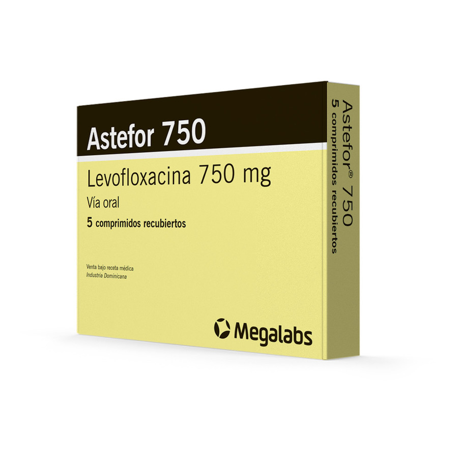 Imagen de  ASTEFOR 750 mg MEGALABS x 5 Comprimidos Recubiertos
