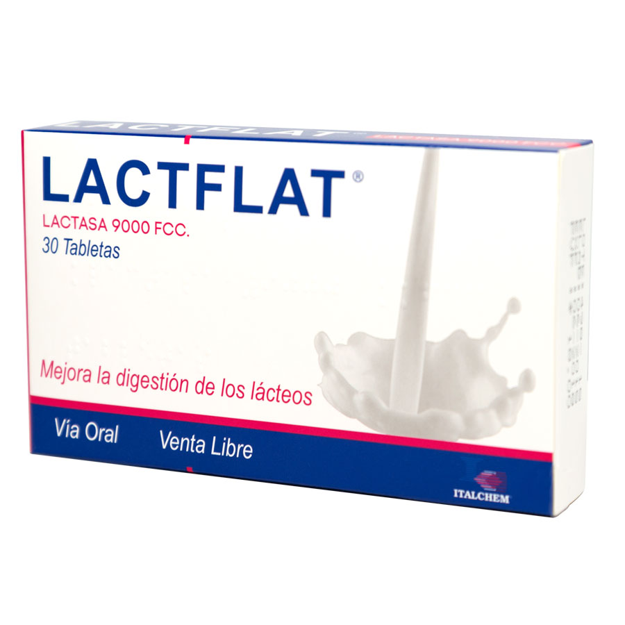 Imagen de Lactflat 9000 fcc tableta x 30