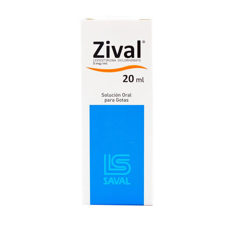 Imagen de  ZIVAL 5 mg ECUAQUIMICA en Gotas