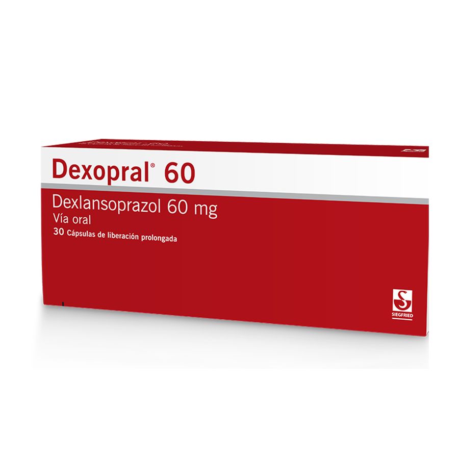 Imagen de Dexopral 60mg leterago - siegfried - siegfried cápsulas