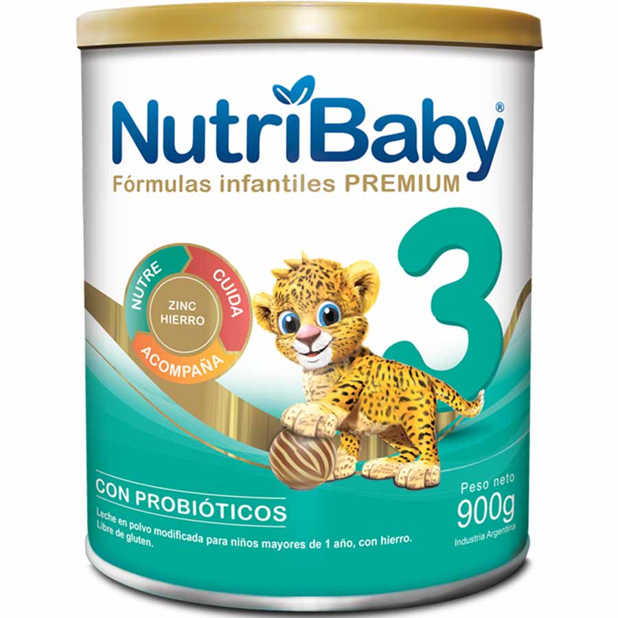 Imagen de Leche nutribaby premium 3x900gr