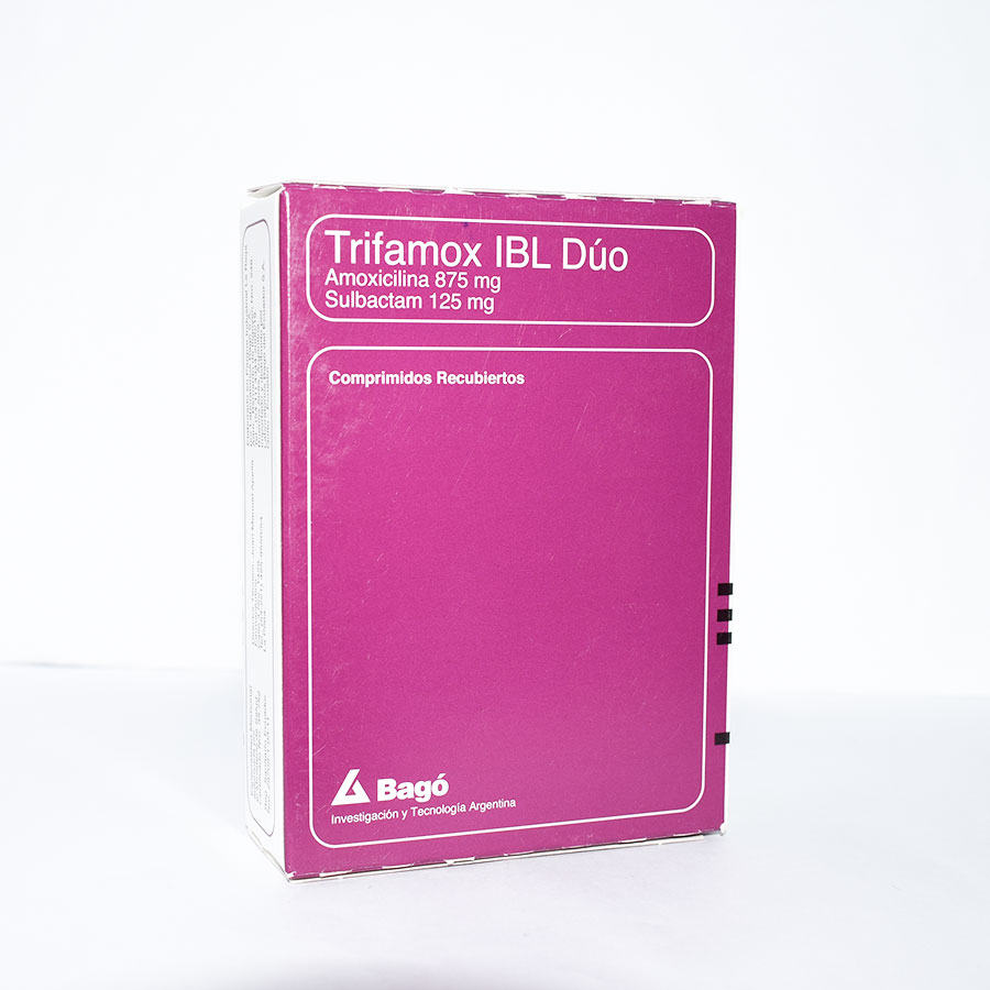 Imagen para Trifamox 875/125mg quifatex dist bago comprimidos duo                                                                            de Pharmacys