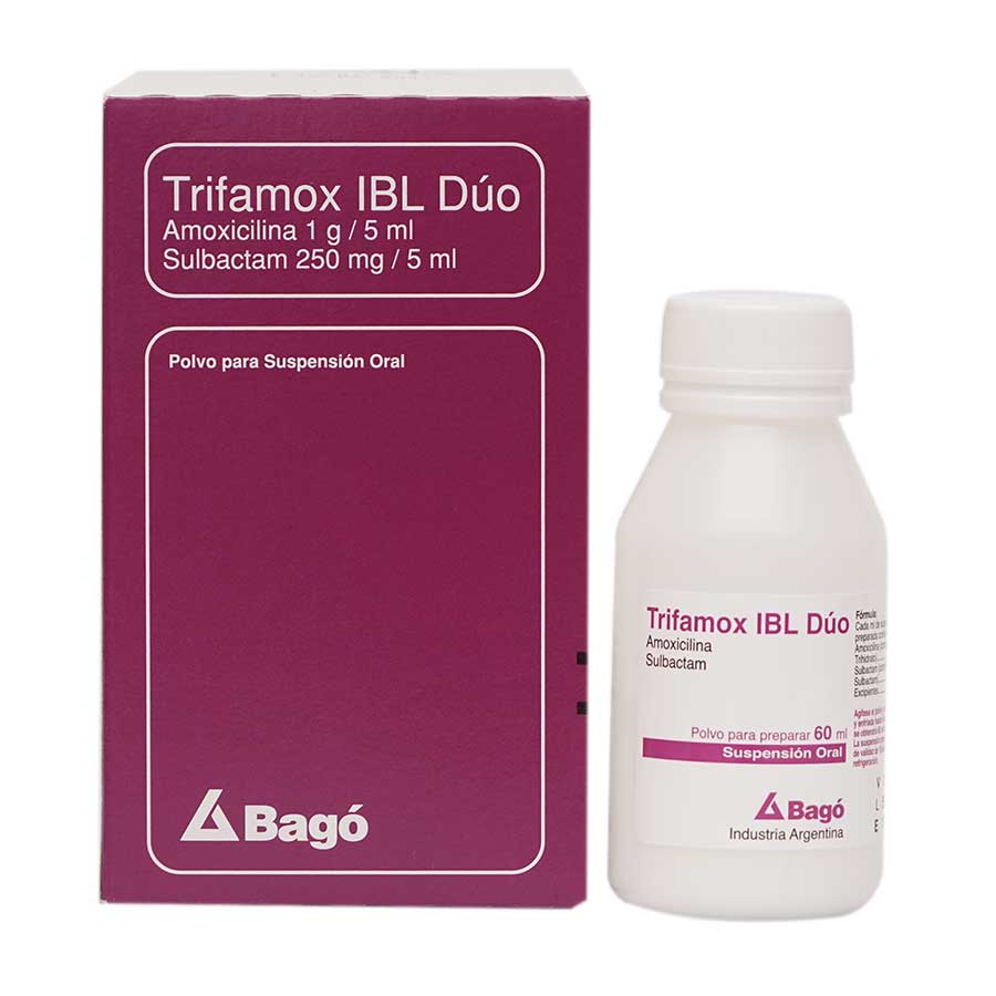 Imagen de  TRIFAMOX 20 mg x 5 mg Duo Suspensión
