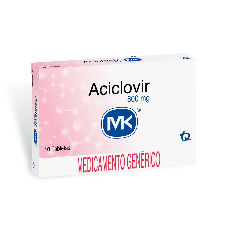 Imagen para Aciclovir 800mg tecnoquimicas - genericos tableta                                                                                de Pharmacys