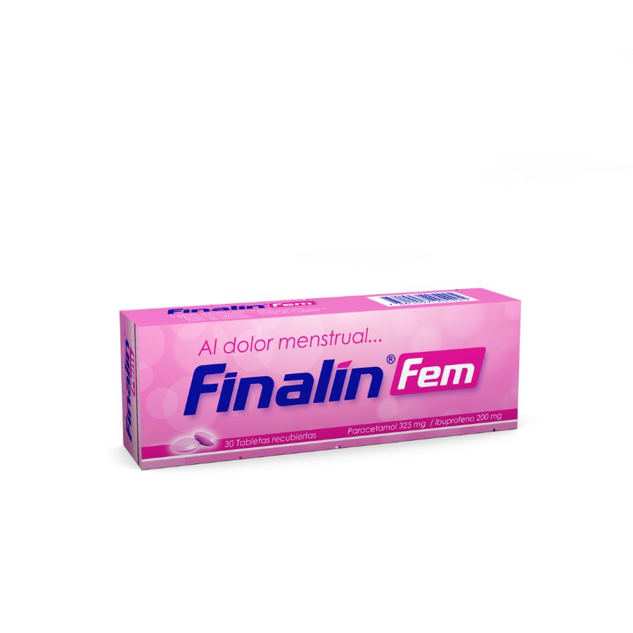 Imagen de Analgésico finalin 325 mg x 200 mg tabletas recubiertas x 30
