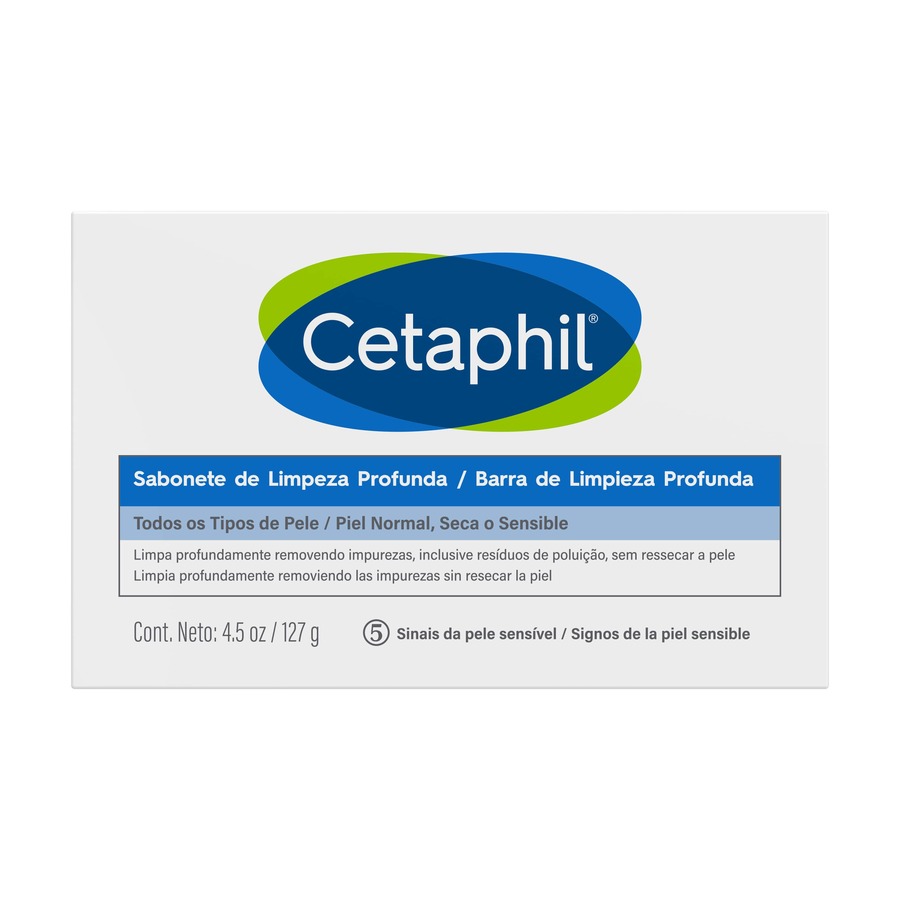 Imagen de Cetaphil antibacterial en barra 127 g