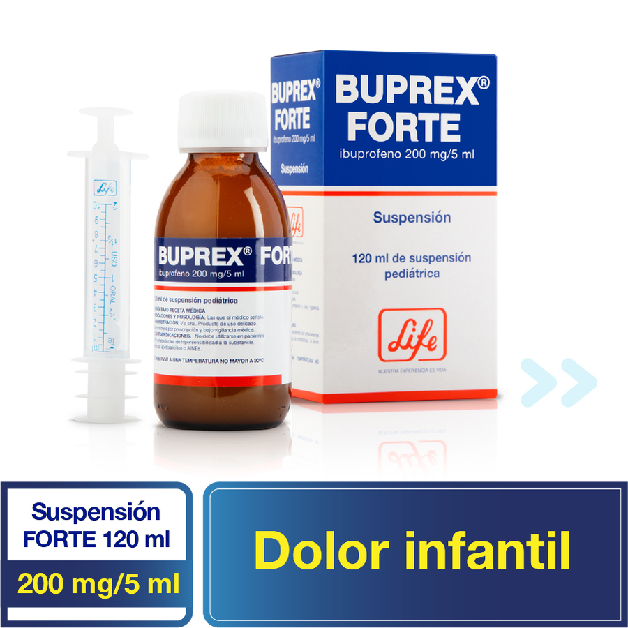 Imagen de  BUPREX 200 mg / 5 ml Suspensión 120 ml