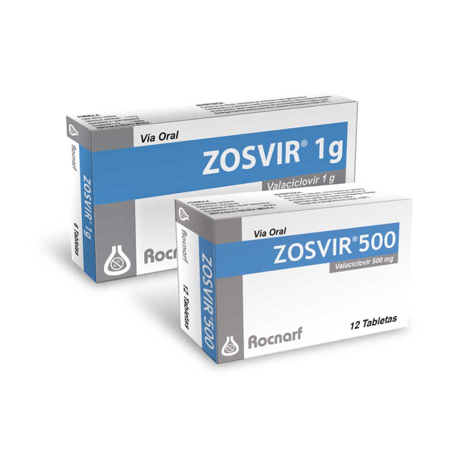 Imagen de  ZOSVIR 500 mg ROCNARF x 14 Tableta