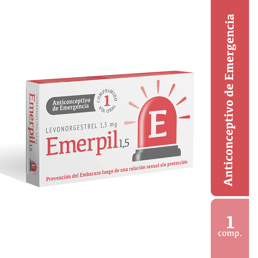 Imagen de Emerpil 1.5mg berkanafarma comprimido recubierto 1.5 mg