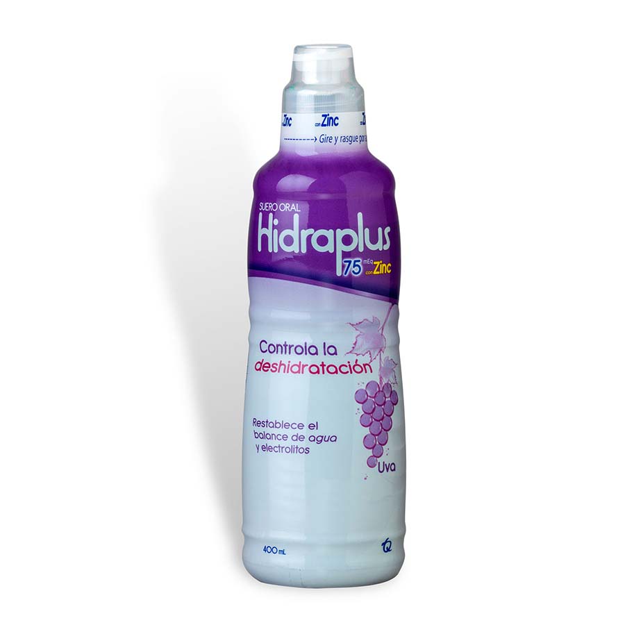 Imagen de Hidratante hidraplus 75 meq con zinc uva 400 ml