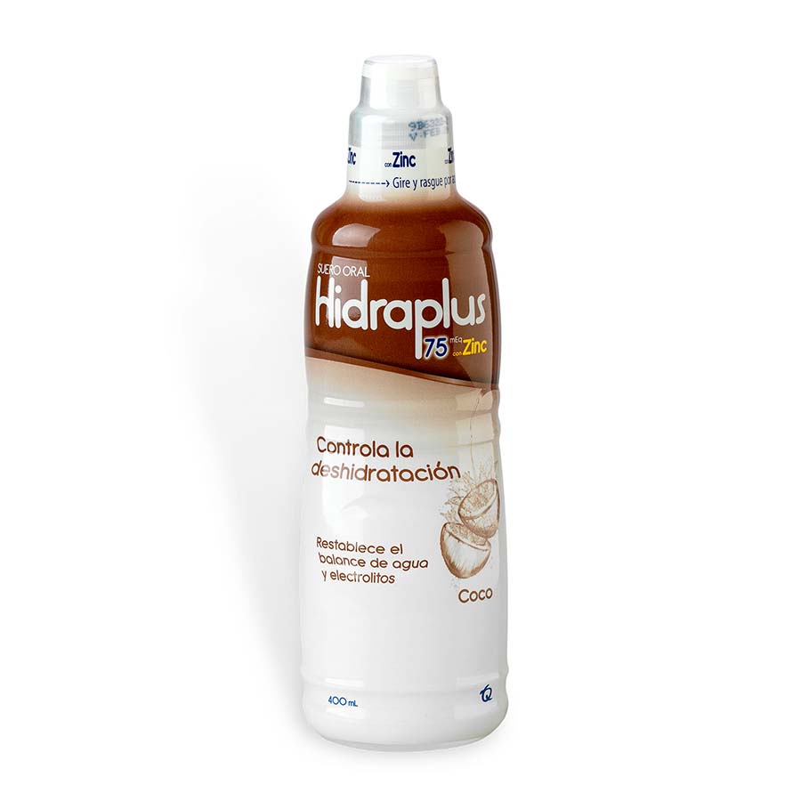 Imagen de Hidratante Hidraplus 75 Meq Con Zinc Coco 400 ml