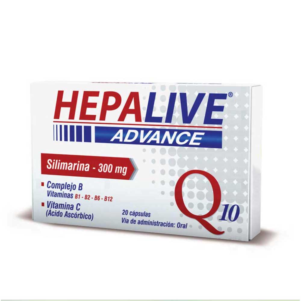 Imagen de Hepalive advance cápsulas x 20
