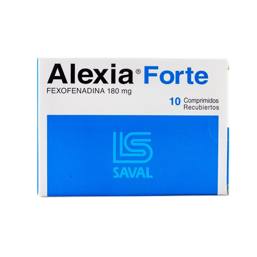 Imagen para  ALEXIA 180 mg ECUAQUIMICA x 10 Comprimidos Recubiertos                                                                          de Pharmacys