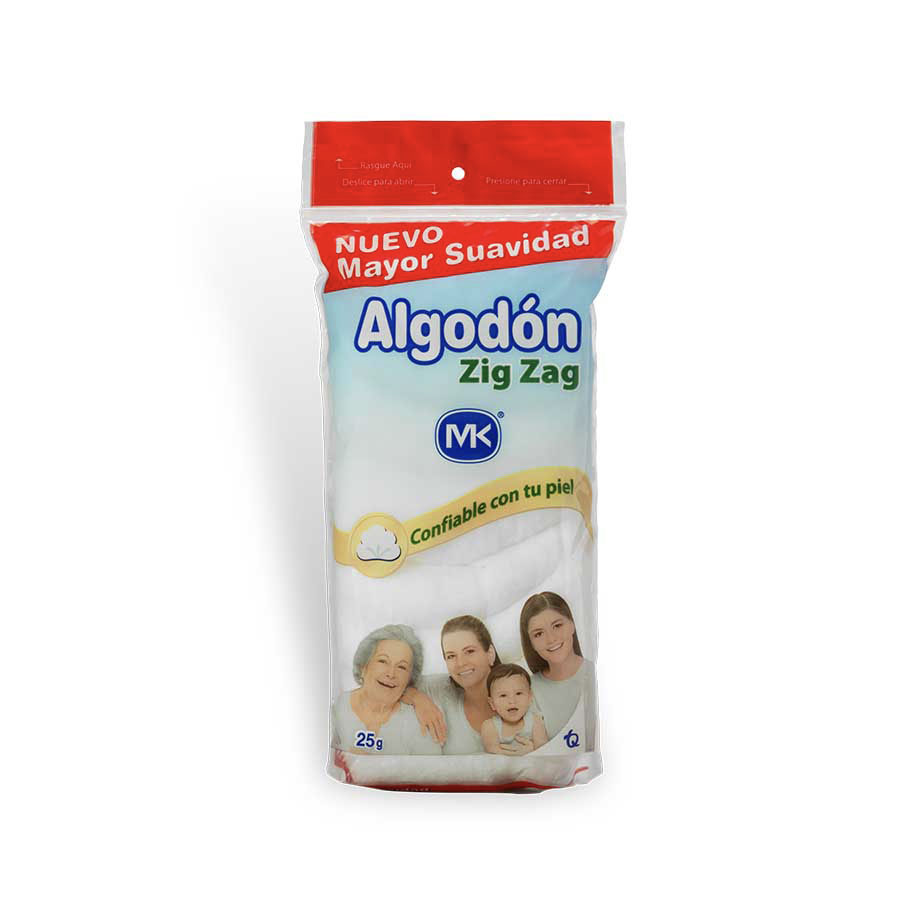 Imagen de Algodón mk zigzag 25 g