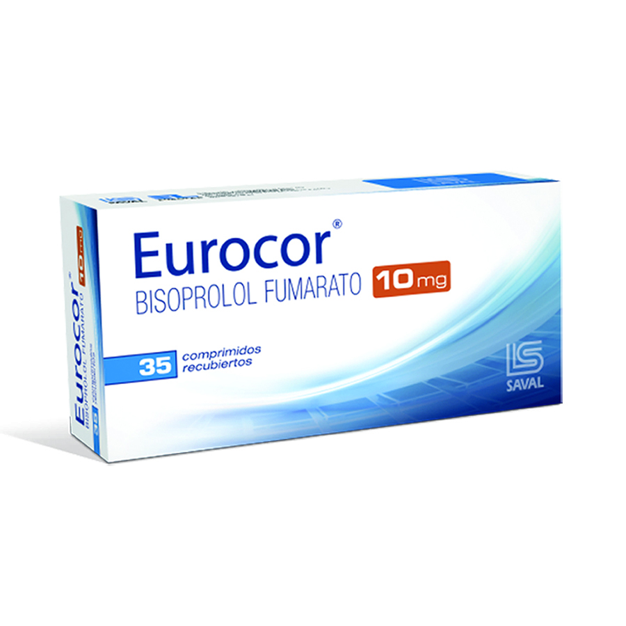 Imagen de  EUROCOR 10mg ECUAQUIMICA x 35 Comprimidos Recubiertos