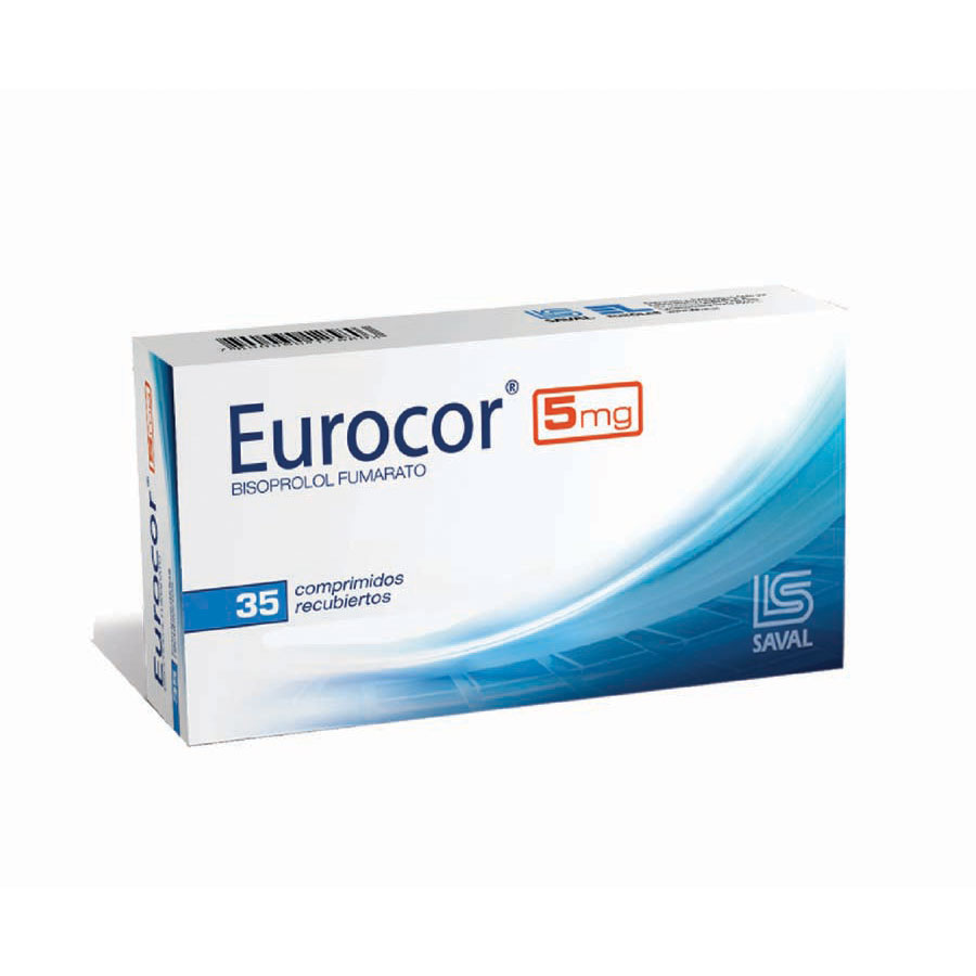 Imagen de  EUROCOR 5 mg ECUAQUIMICA x 35 Comprimidos