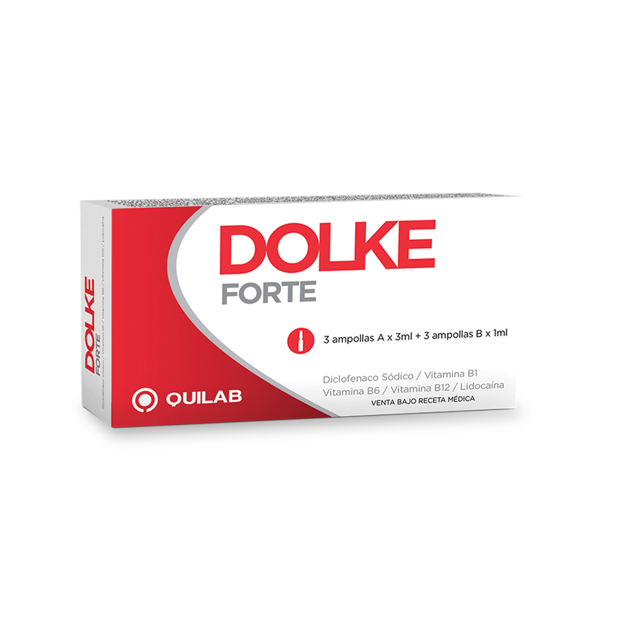 Imagen para  DOLKE 75/100mg x 3 Ampolla inyectable                                                                                           de Pharmacys