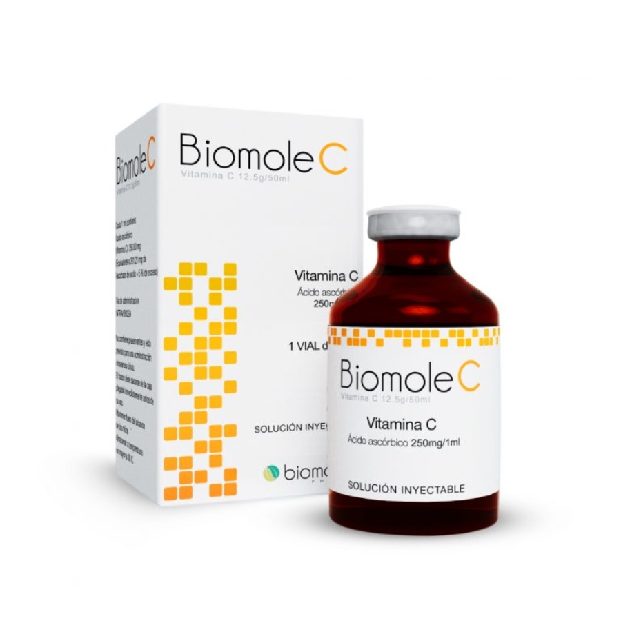 Imagen de  BIOMOLE C 250 mg BIOMOLEC Solución Inyectable