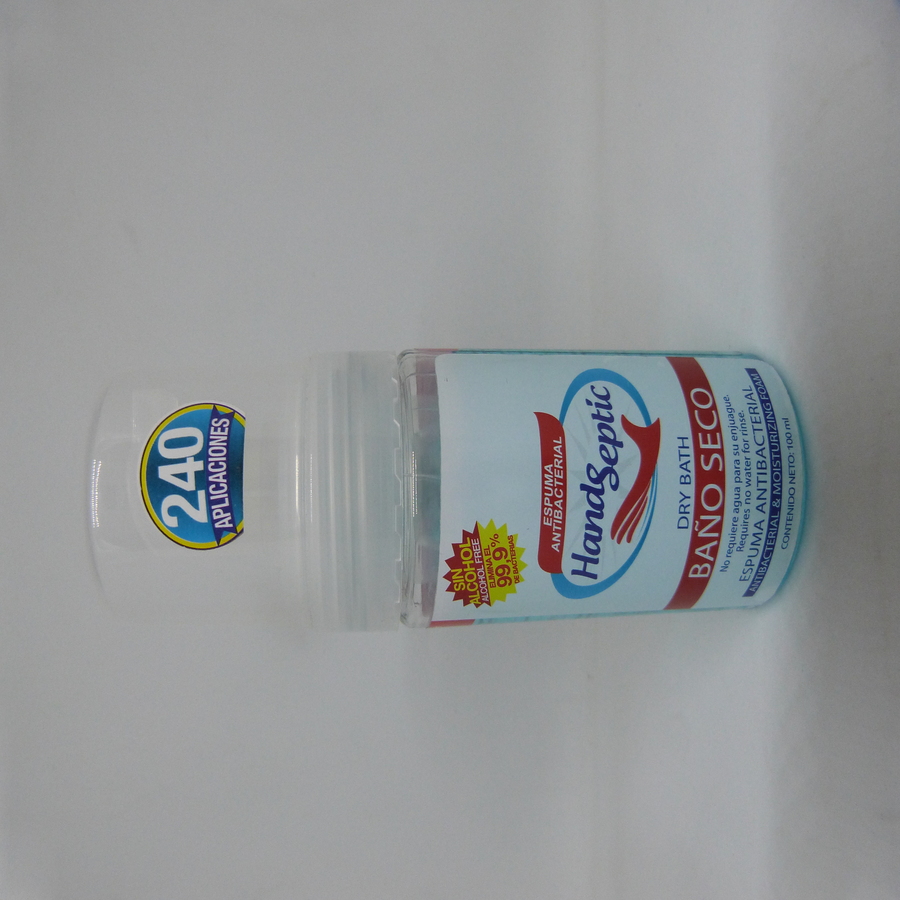 Imagen de Loción hand septic antibacterial en espuma 100 ml