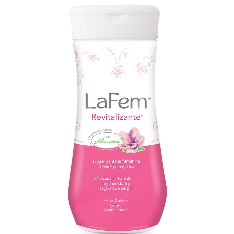 Imagen de Jabón íntimo femenino lafem solución frasco x 200 ml
