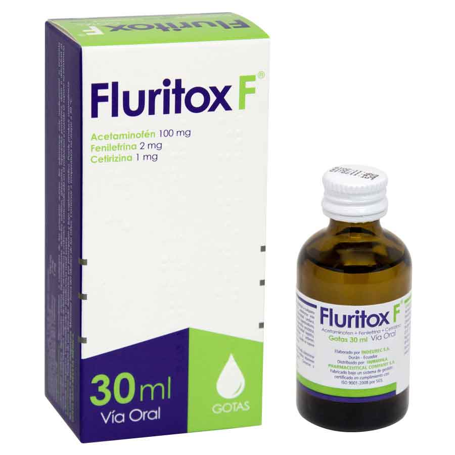 Imagen de  FLURITOX 100 mg x 1 mg x 2 mg FARMAYALA en Gotas Banano