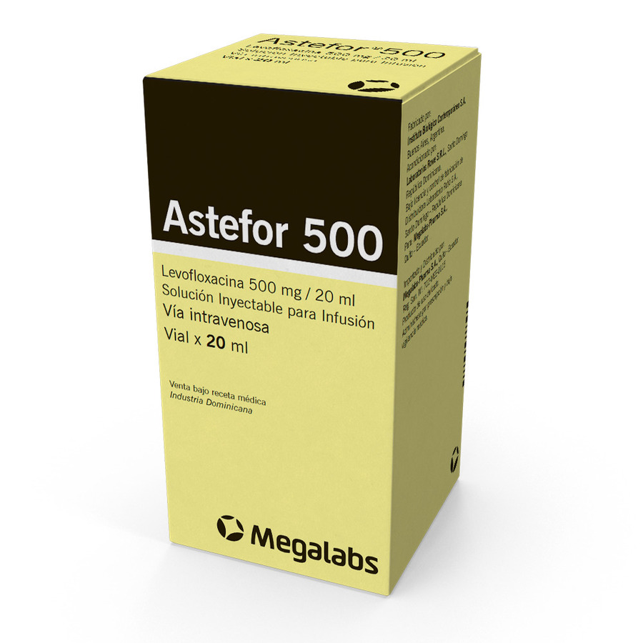 Imagen de  ASTEFOR 500 mg MEGALABS Solución Inyectable