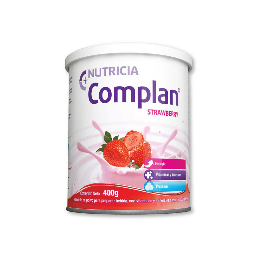 Imagen de Complan fresa en polvo 400 gr