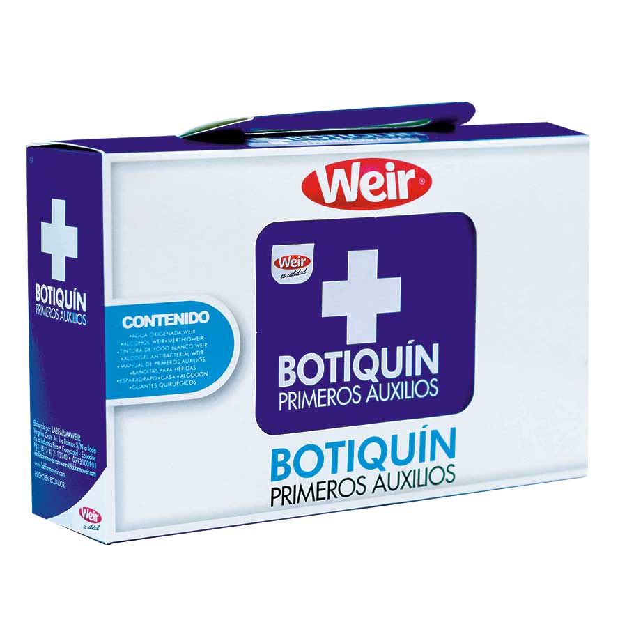 Imagen de Botiquin prim-aux azul weir
