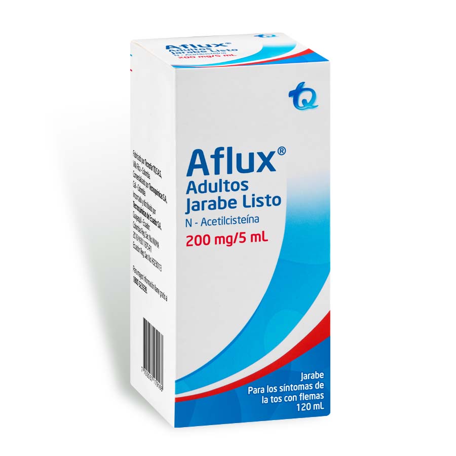 Imagen de  AFLUX 200 mg Jarabe 120 ml