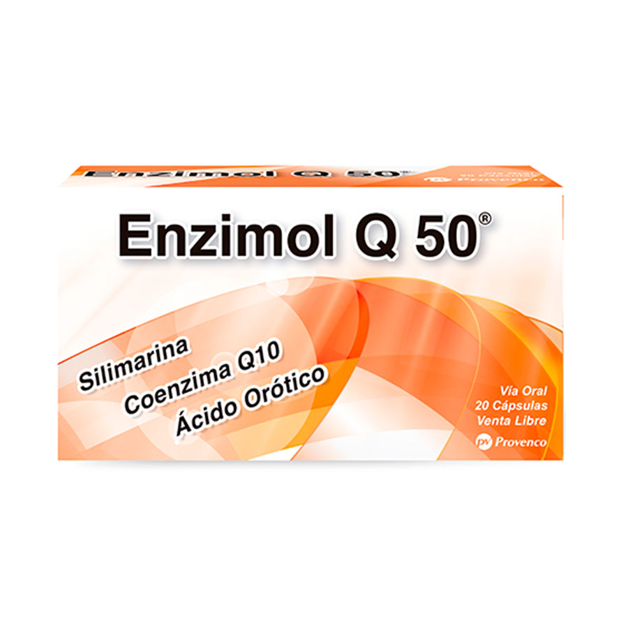 Imagen de Enzimol 140 mg x 25 mg x 50mg cápsulas x 20