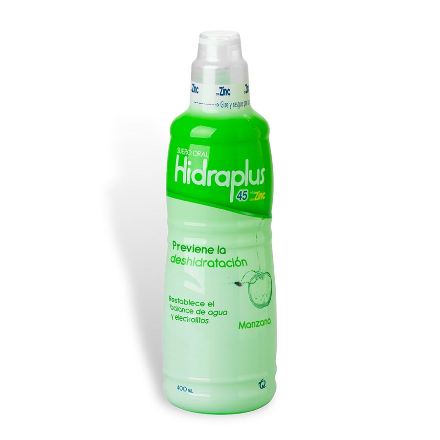 Imagen de Hidratante hidraplus 45 meq con zinc manzana 400 ml