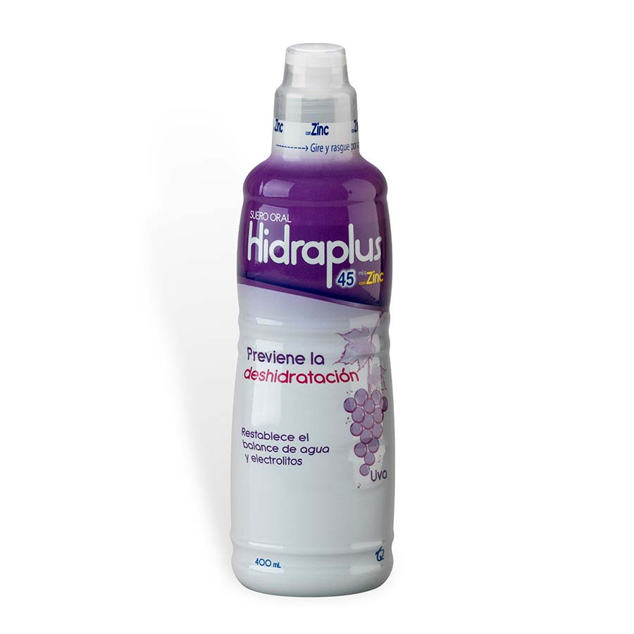 Imagen de Hidratante hidraplus 45 meq con zinc uva 400 ml