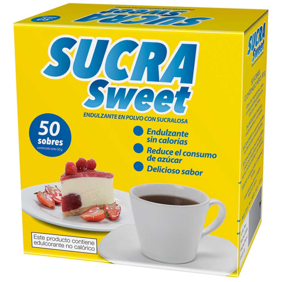 Imagen de  Endulzante SUCRASWEET Sucra Sweet Sobres 93324 50 g