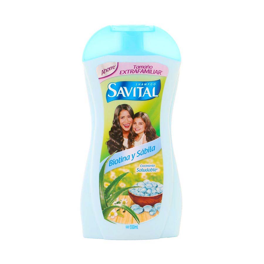 Imagen de Shampoo savital biotina-sábila 550 ml