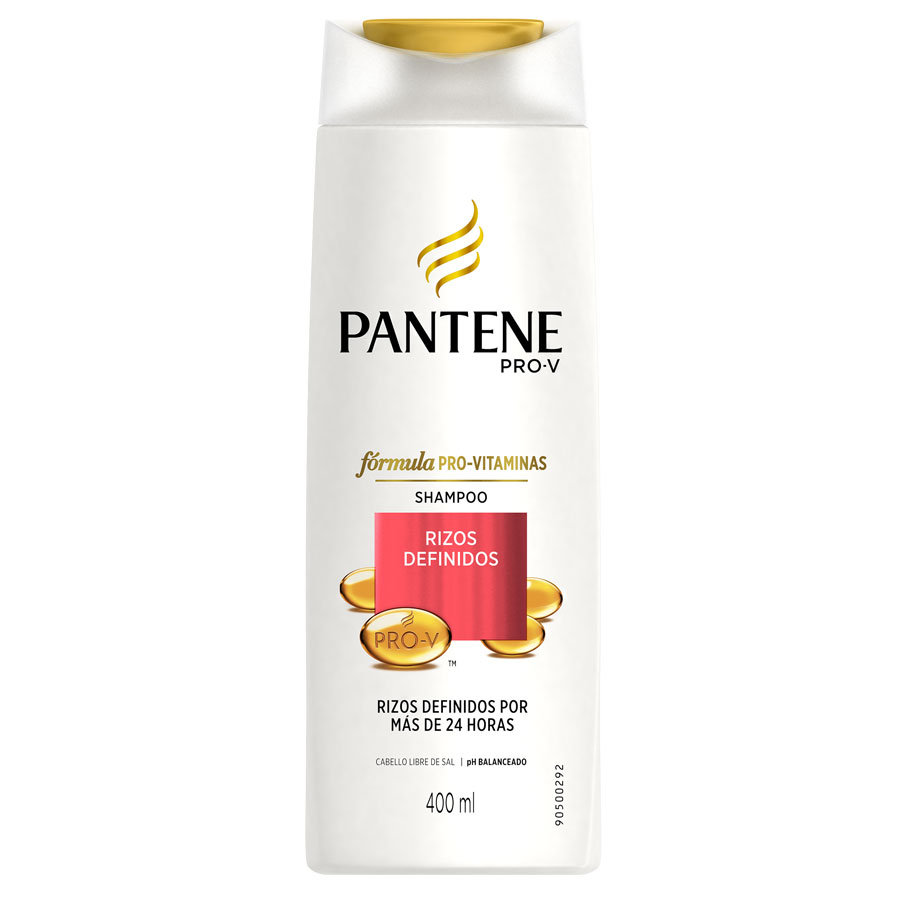 Imagen de Shampoo Pantene Rizos Hidratados  400 ml