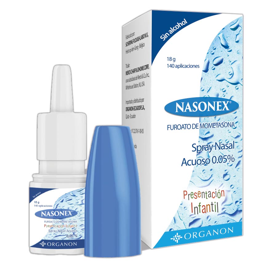 Imagen de Nasonex 0.50mg Dyvenpro Representacion Organon Spray Infantil