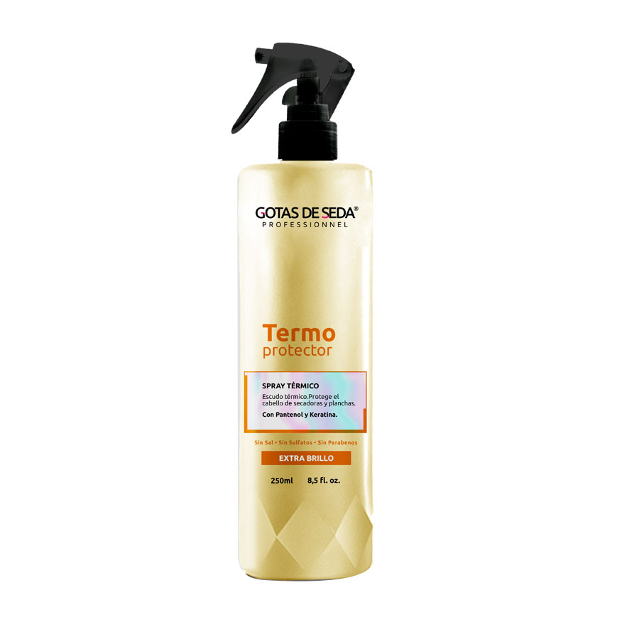 Imagen de Tratamiento capilar gotas de seda protector térmico  250 ml