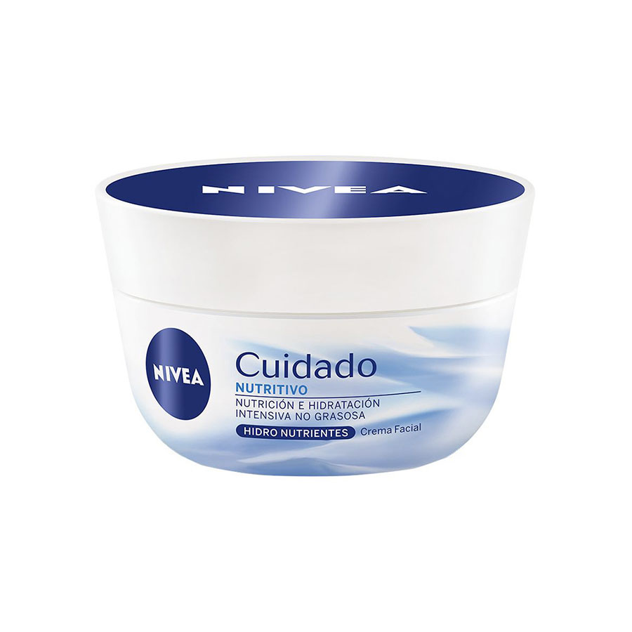 Imagen de Hidratante facial nivea cuidado nutritivo en crema 100 ml