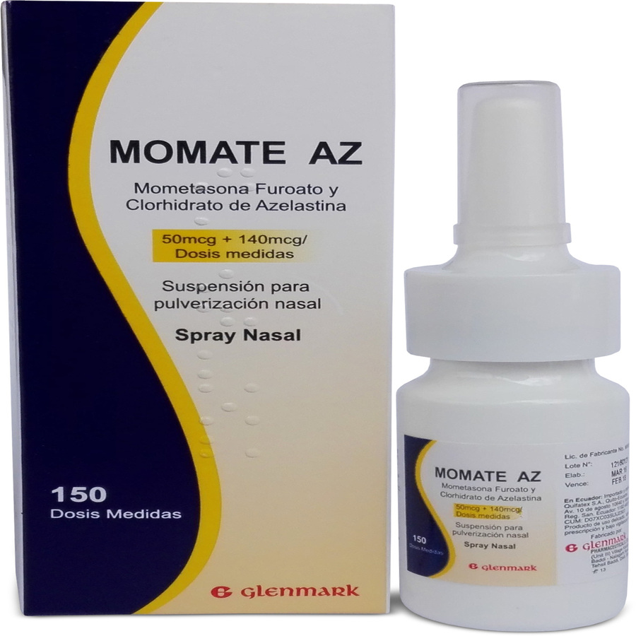 Imagen de  MOMATE 140 mcg x 50 Mcg GLENMARK Spray