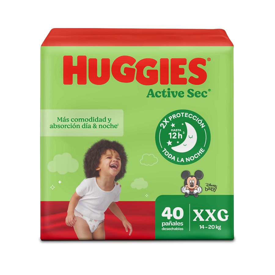 Imagen de  Pañal HUGGIES Natural Care XX-Large 94137 40 unidades