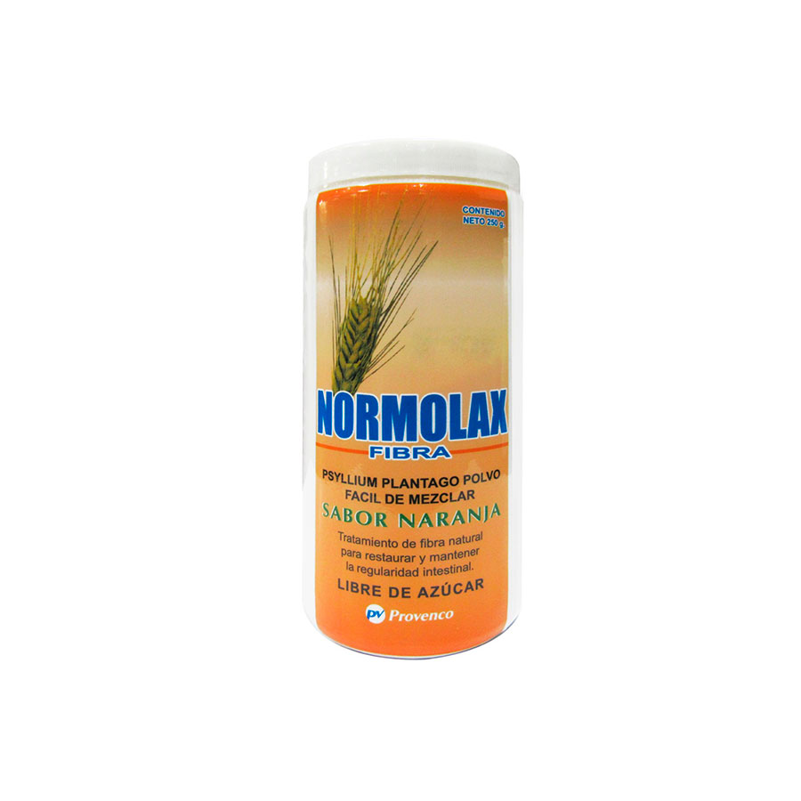 Imagen de Laxante normolax naranja 73,30g x 26,50g x 0,20g en polvo 250 g