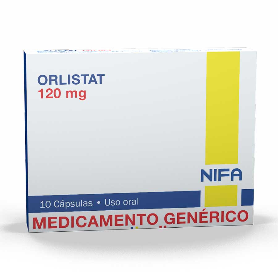 Imagen de Orlistat 120mg garcos - nifa genericos cápsulas