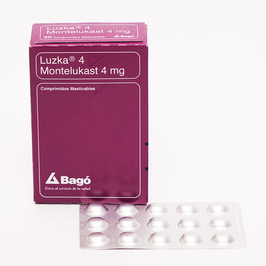 Imagen de  LUZKA 4 mg x 30 Comprimido Masticable