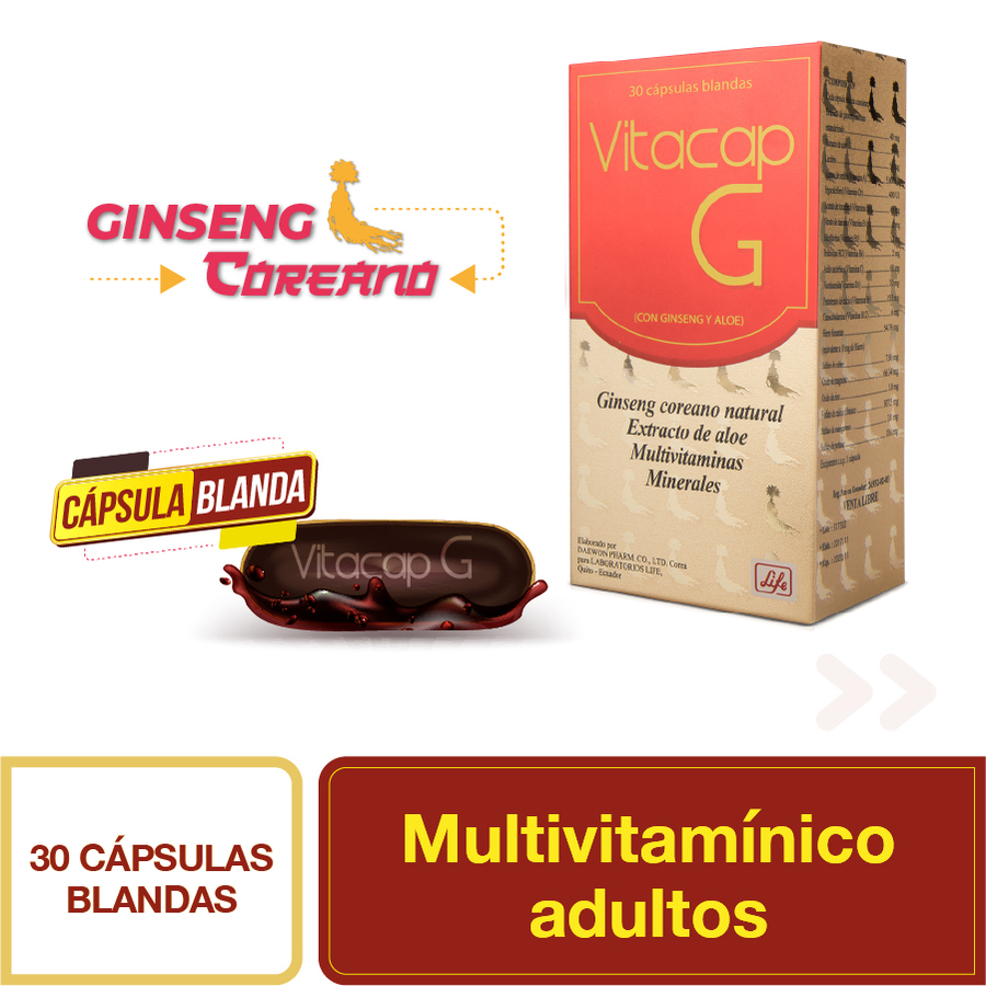 Imagen de Vitacaps cápsulas blandas x 30