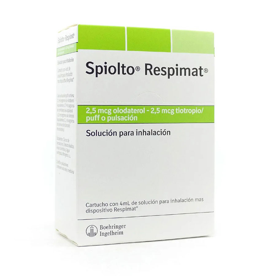 Imagen de Spiolto Respimat 2.5/2.5mcg Boehringer Ingelheim Farma Solución Para Inhalar Respimat