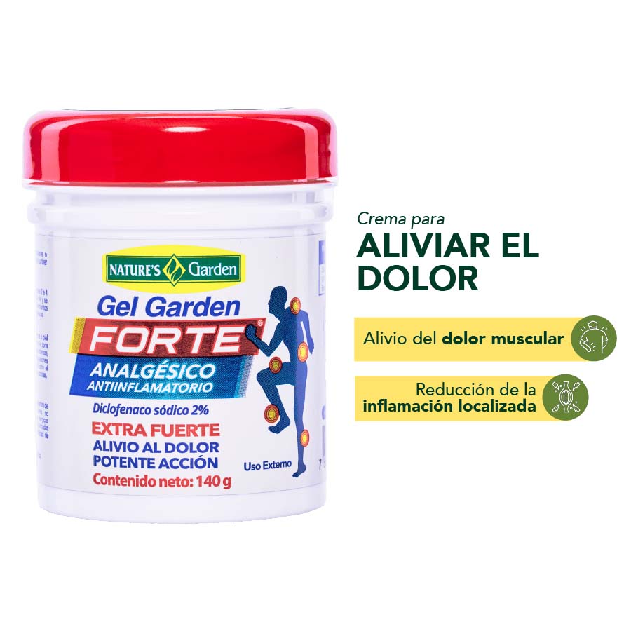 Imagen de Analgésico garden gel 140 g